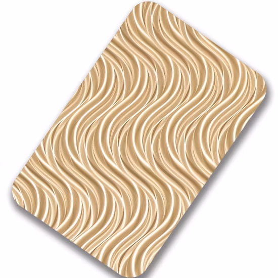 Lamiera di metallo di titanio nero con trama satinata in acciaio inossidabile di alta qualità per il lusso