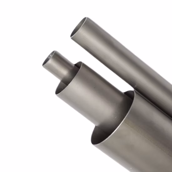 Vendita calda ASTM B337 ASTM B 338 Grado 2 Tubo in titanio Spessore parete sottile Prezzo del tubo in titanio