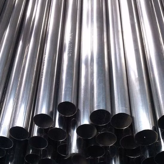 Tubo di rifornimento di fabbrica Tubo saldato al titanio in acciaio inossidabile resistente al calore 304 316L 310S 309S 800 825 840 per metro